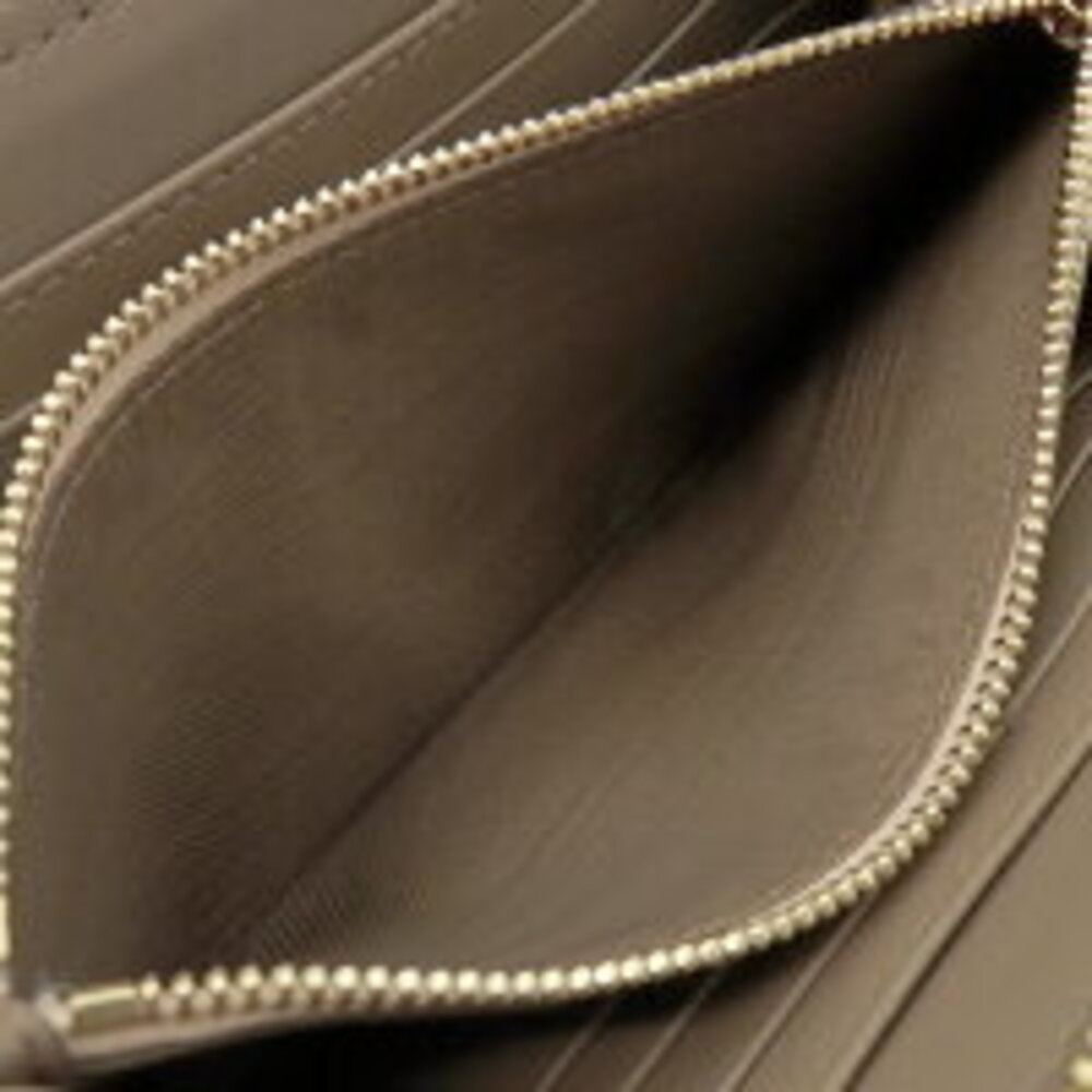 Burberry Round Wallet Check Beige Zip Canvas Mega - Picture 11 of 14